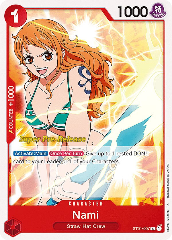 Nami [Super Pre-Release Starter Deck: Straw Hat Crew] - Comfy Hobbies