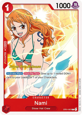 Nami [Super Pre-Release Starter Deck: Straw Hat Crew] - Comfy Hobbies