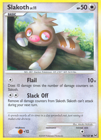 Slakoth (95/127) [Platinum: Base Set] - Comfy Hobbies