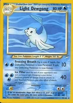 Light Dewgong (45/105) [Neo Destiny Unlimited] - Comfy Hobbies