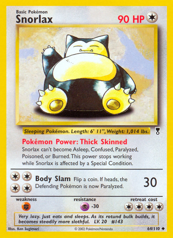 Snorlax (64/110) [Legendary Collection] - Comfy Hobbies