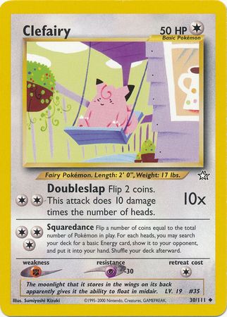 Clefairy (30/111) [Neo Genesis Unlimited] - Comfy Hobbies