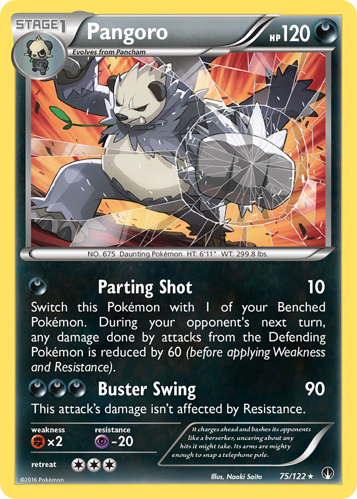 Pangoro (75/122) [XY: BREAKpoint] - Comfy Hobbies