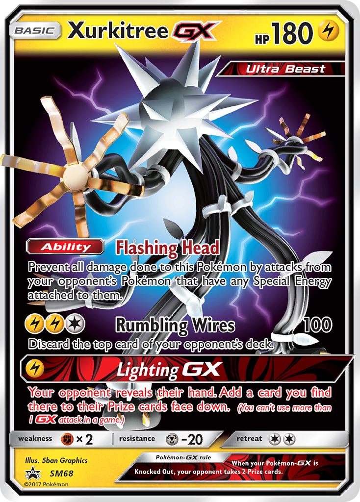 Xurkitree GX (SM68) [Sun & Moon: Black Star Promos] - Comfy Hobbies