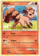 Vulpix (87/123) [HeartGold & SoulSilver: Base Set] - Comfy Hobbies