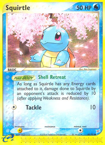 Squirtle (46/95) [EX: Team Magma vs Team Aqua] - Comfy Hobbies