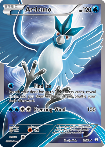 Articuno (25/83) [XY: Generations] - Comfy Hobbies