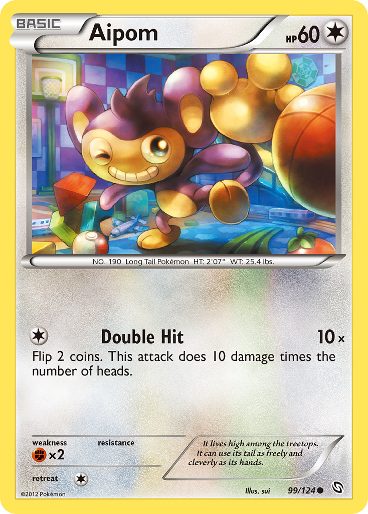 Aipom (99/124) [Black & White: Dragons Exalted] - Comfy Hobbies