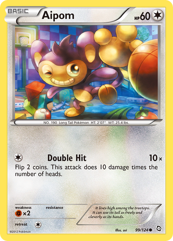 Aipom (99/124) [Black & White: Dragons Exalted] - Comfy Hobbies