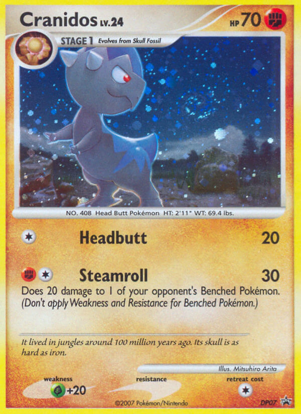 Cranidos (DP07) [Diamond & Pearl: Black Star Promos] - Comfy Hobbies