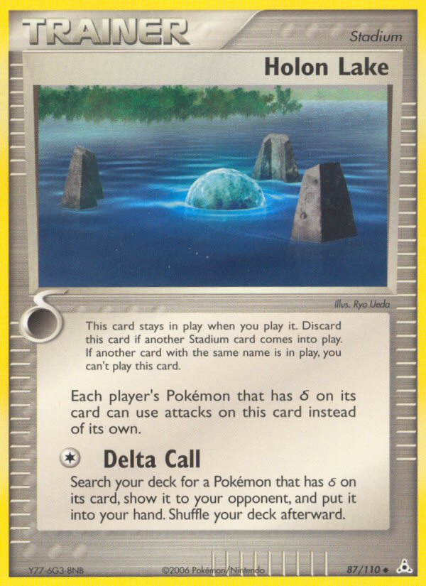 Holon Lake (87/110) [EX: Holon Phantoms] - Comfy Hobbies