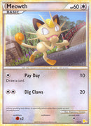 Meowth (12/30) [HeartGold & SoulSilver: Trainer Kit - Raichu] - Comfy Hobbies