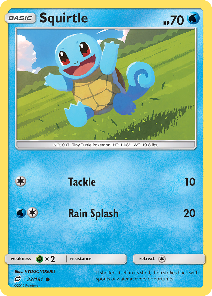 Squirtle (23/181) [Sun & Moon: Team Up] - Comfy Hobbies