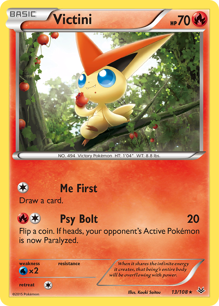 Victini (13/108) [XY: Roaring Skies] - Comfy Hobbies