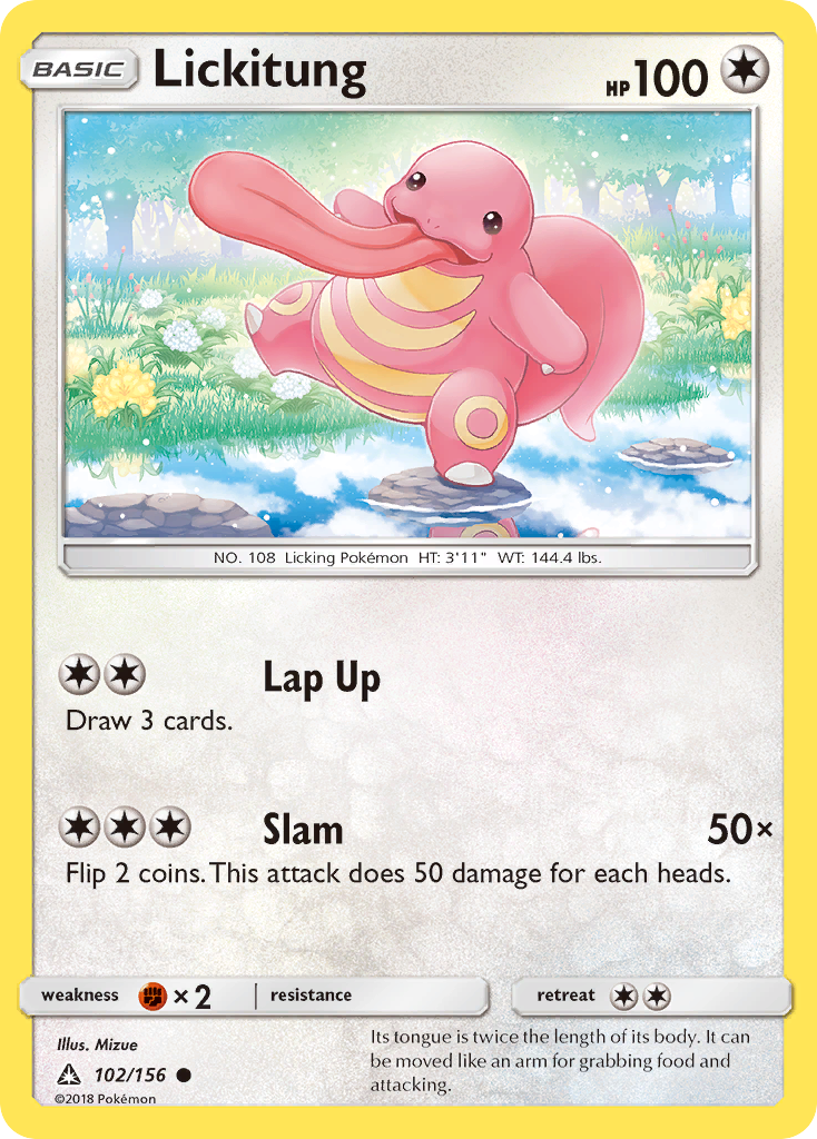 Lickitung (102/156) [Sun & Moon: Ultra Prism] - Comfy Hobbies