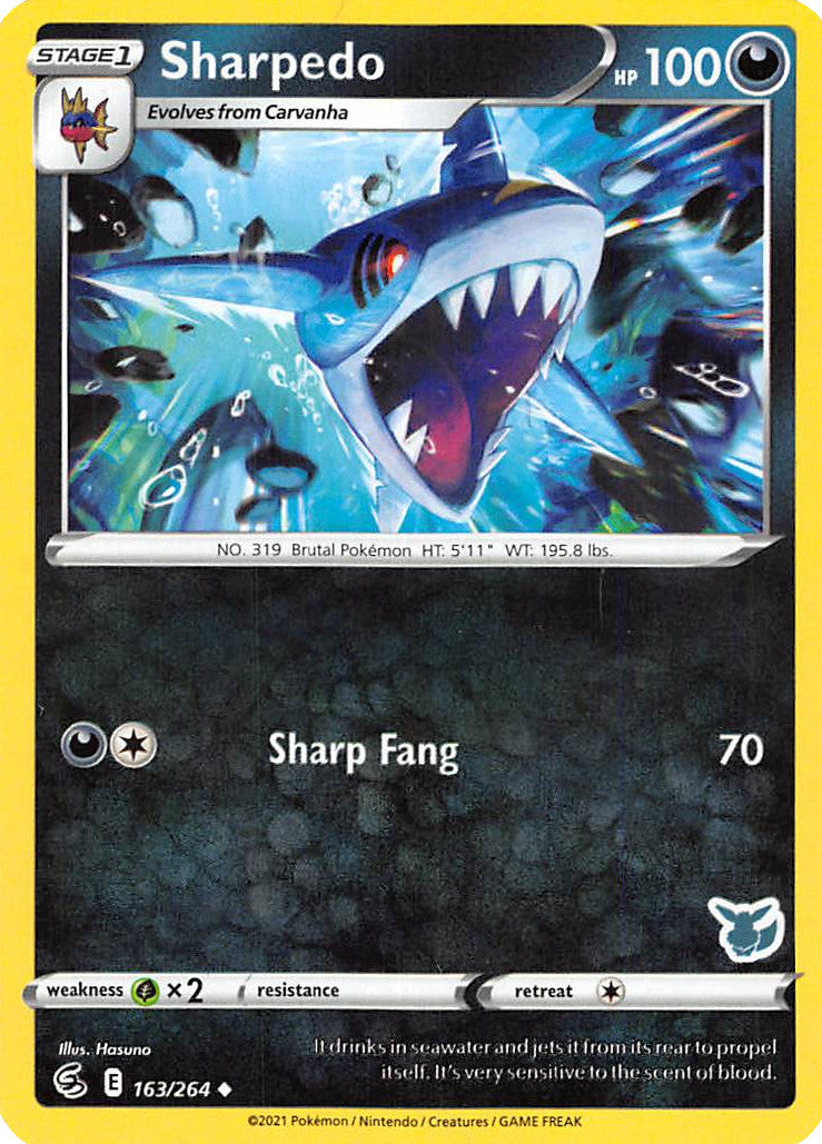 Sharpedo (163/264) (Eevee Deck) [Battle Academy 2022] - Comfy Hobbies