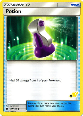 Potion (127/149) (Pikachu Stamp #20) [Battle Academy 2020] - Comfy Hobbies