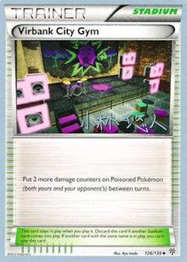 Virbank City Gym (126/135) (Plasma Power - Haruto Kobayashi) [World Championships 2014] - Comfy Hobbies