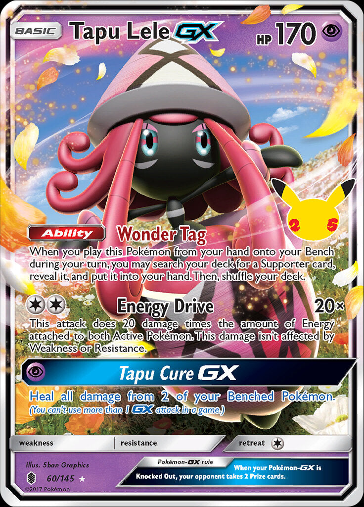 Tapu Lele GX (60/145) [Celebrations: 25th Anniversary - Classic Collection] - Comfy Hobbies