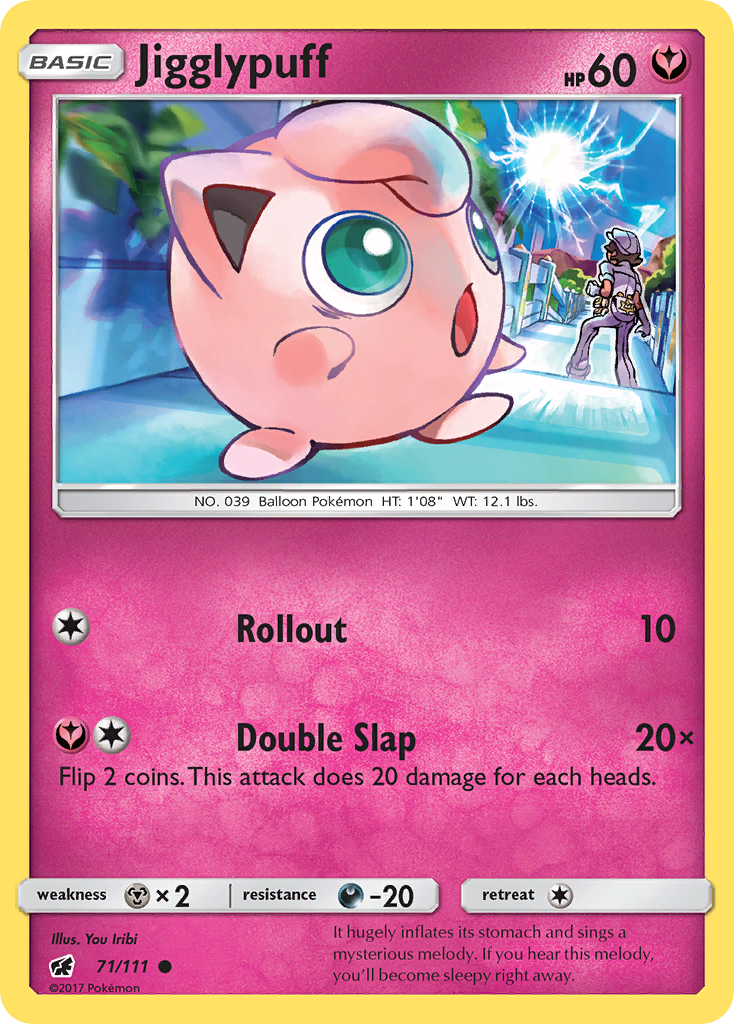 Jigglypuff (71/111) [Sun & Moon: Crimson Invasion] - Comfy Hobbies