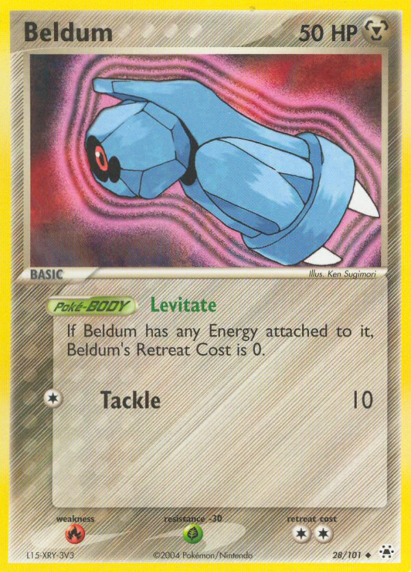 Beldum (28/101) [EX: Hidden Legends] - Comfy Hobbies