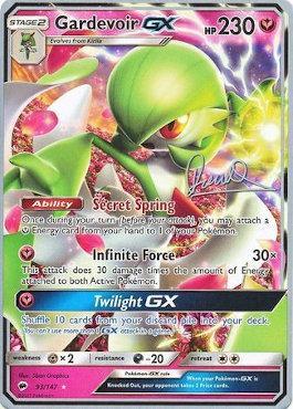 Gardevoir GX (93/147) (Infinite Force - Diego Cassiraga) [World Championships 2017] - Comfy Hobbies