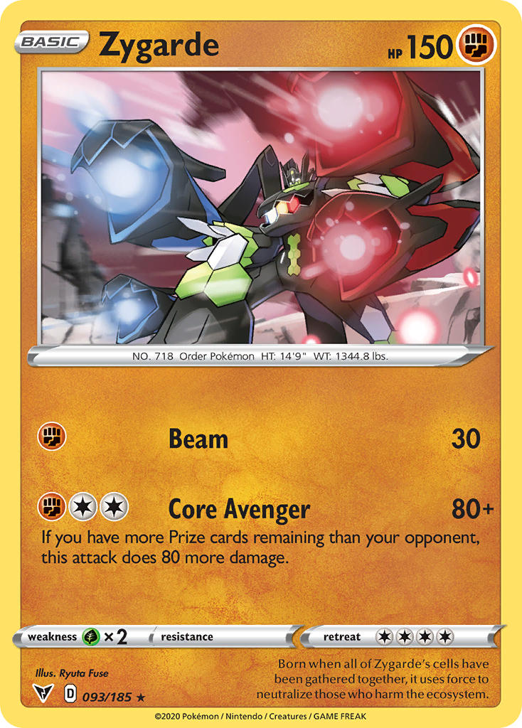 Zygarde (093/185) [Sword & Shield: Vivid Voltage] - Comfy Hobbies