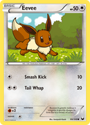 Eevee (84/108) [Black & White: Dark Explorers] - Comfy Hobbies