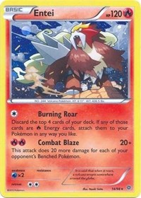Entei (14/98) (Cosmos Holo) (Blister Exclusive) [XY: Ancient Origins] - Comfy Hobbies