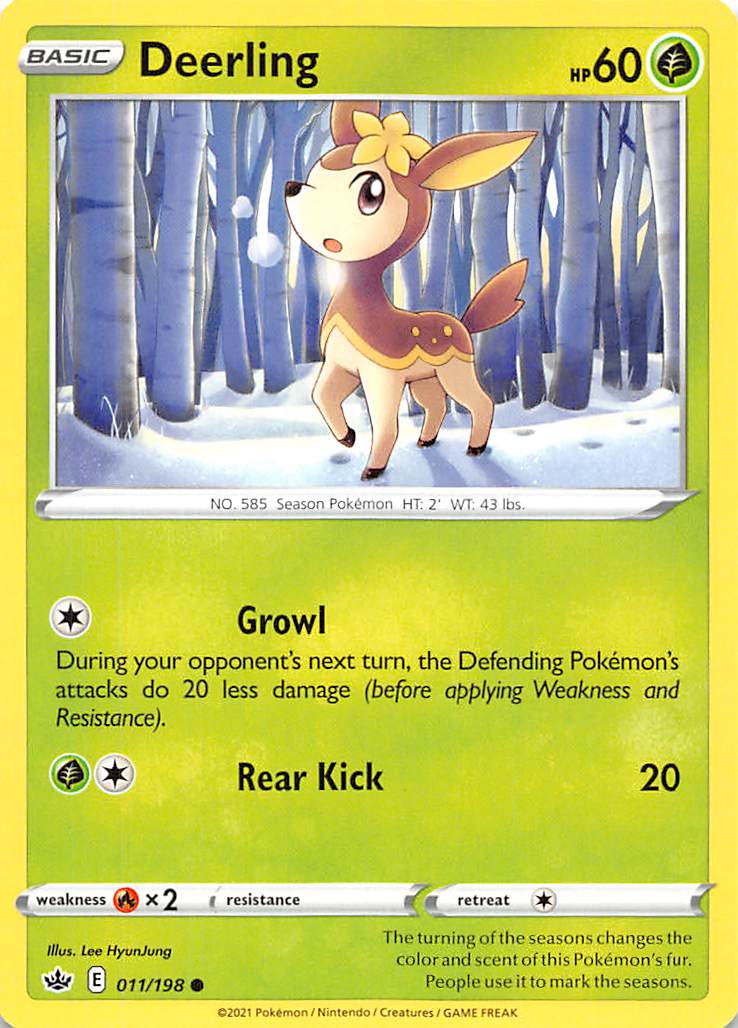 Deerling (011/198) [Sword & Shield: Chilling Reign] - Comfy Hobbies