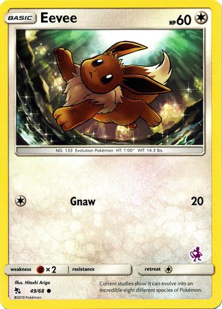 Eevee (49/68) (Mewtwo Deck) [Battle Academy 2020] - Comfy Hobbies