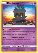 Marshadow (45/73) [Sun & Moon: Shining Legends] - Comfy Hobbies