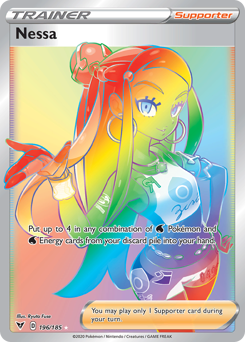 Nessa (196/185) [Sword & Shield: Vivid Voltage] - Comfy Hobbies