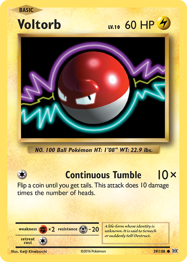 Voltorb (39/108) [XY: Evolutions] - Comfy Hobbies