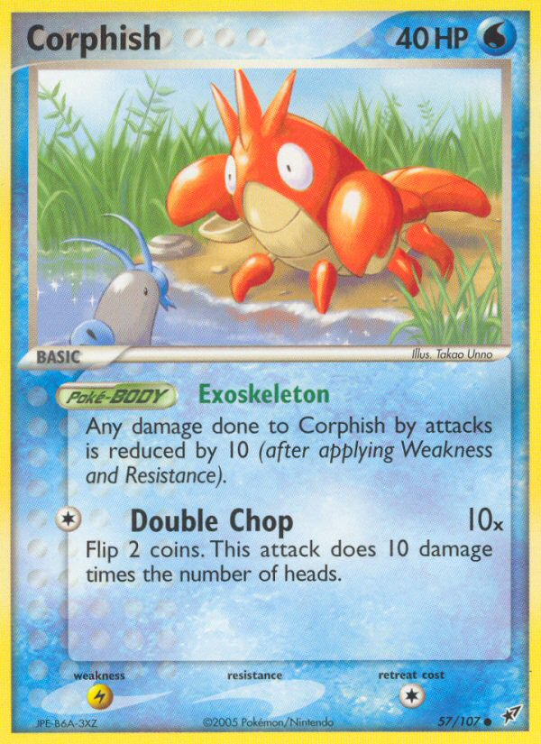 Corphish (57/107) [EX: Deoxys] - Comfy Hobbies