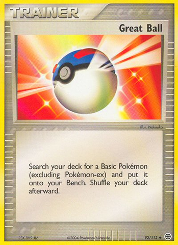 Great Ball (92/112) [EX: FireRed & LeafGreen] - Comfy Hobbies