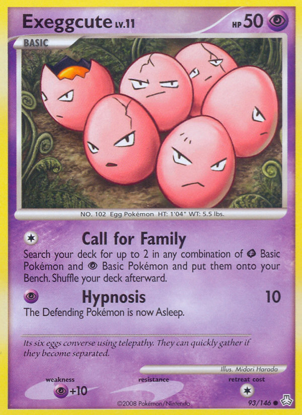 Exeggcute (93/146) [Diamond & Pearl: Legends Awakened] - Comfy Hobbies