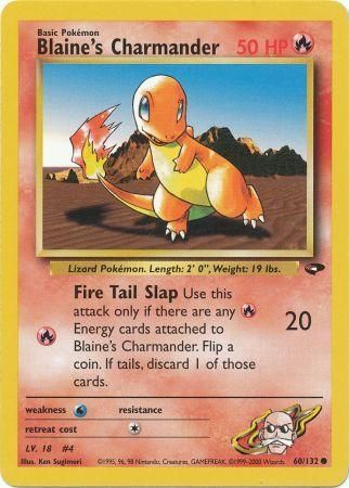 Blaine's Charmander (60/132) [Gym Challenge Unlimited] - Comfy Hobbies