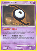 Unown Z (72/132) [Diamond & Pearl: Secret Wonders] - Comfy Hobbies