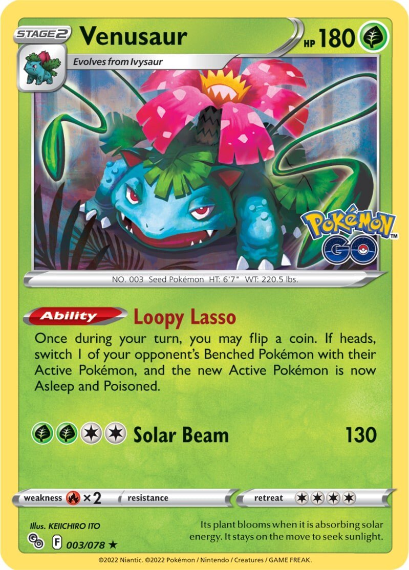 Venusaur (003/078) [Pokémon GO] - Comfy Hobbies