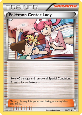 Pokemon Center Lady (68/83) [XY: Generations] - Comfy Hobbies