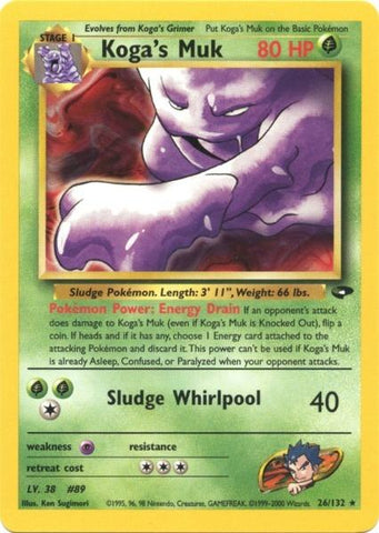 Koga's Muk (26/132) [Gym Challenge Unlimited] - Comfy Hobbies