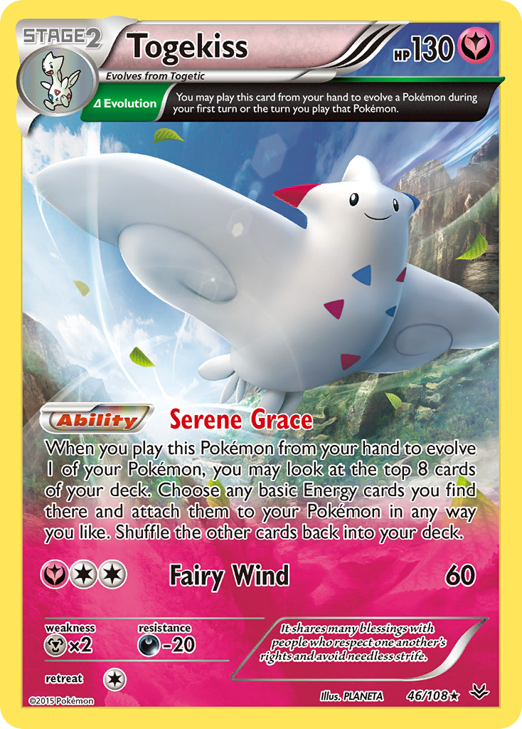 Togekiss (46/108) [XY: Roaring Skies] - Comfy Hobbies