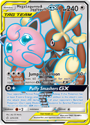 Mega Lopunny & Jigglypuff GX (225/236) [Sun & Moon: Cosmic Eclipse] - Comfy Hobbies