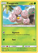Exeggcute (4/111) [Sun & Moon: Crimson Invasion] - Comfy Hobbies