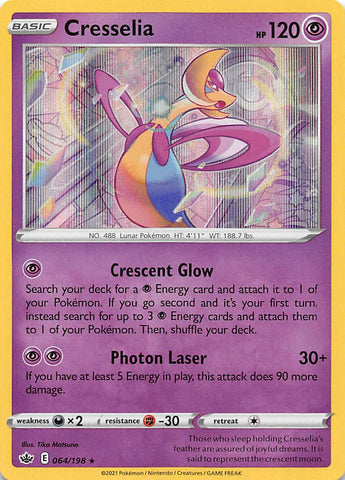 Cresselia (064/198) [Sword & Shield: Chilling Reign] - Comfy Hobbies