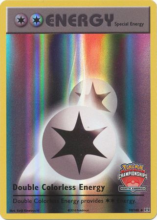 Double Colorless Energy (90/108) (NA International Championship Promo) [XY: Evolutions] - Comfy Hobbies