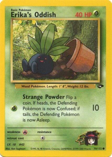 Erika's Oddish (70/132) [Gym Challenge Unlimited] - Comfy Hobbies