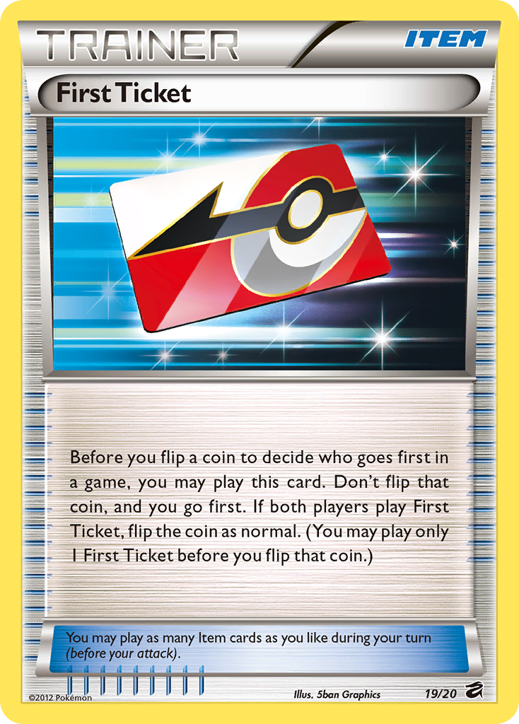 First Ticket (19/20) [Black & White: Dragon Vault] - Comfy Hobbies