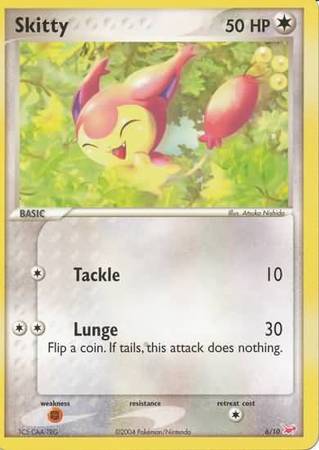 Skitty (6/10) [EX: Trainer Kit - Latias] - Comfy Hobbies
